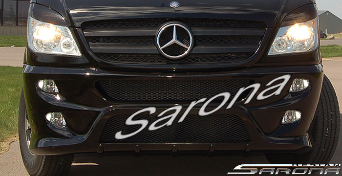 Custom Mercedes Sprinter Front Bumper  Van (2007 - 2013) - $790.00 (Part #MB-018-FB)